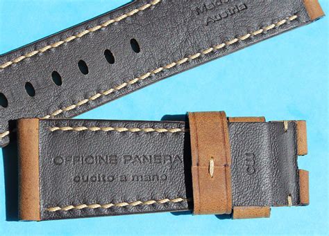 panerai leather strap 24mm|aftermarket panerai watch straps.